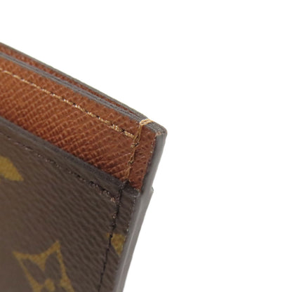 LOUIS VUITTON M61733 Porte Cartes・Simple Card Case Monogram canvas Ladies [Used]
