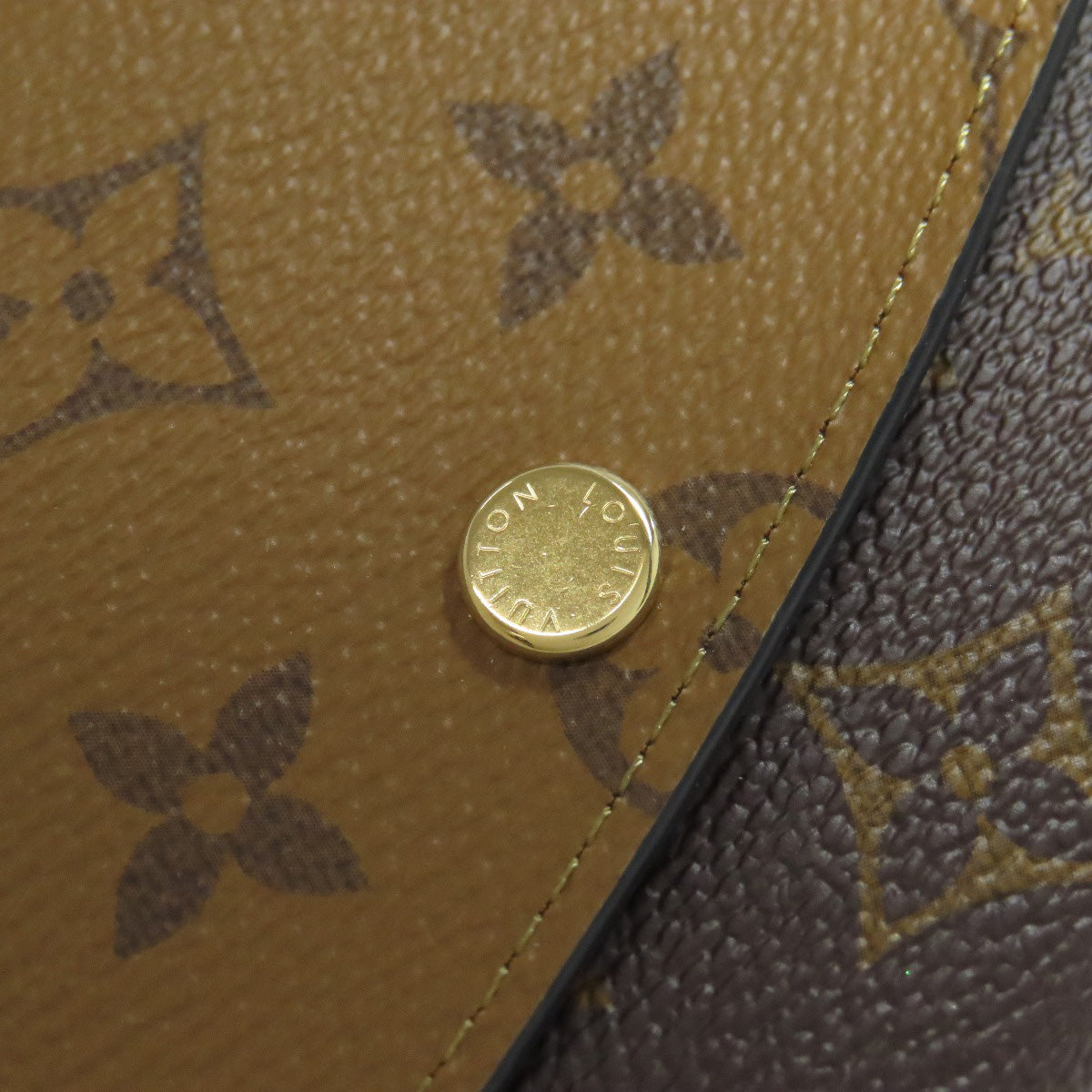 LOUIS VUITTON M82157 Portefeiulle ã» Emily Long wallet (with coin pocket) Monogram reverse Ladies [Used]