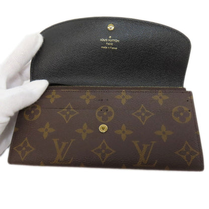 LOUIS VUITTON M82157 Portefeiulle ã» Emily Long wallet (with coin pocket) Monogram reverse Ladies [Used]