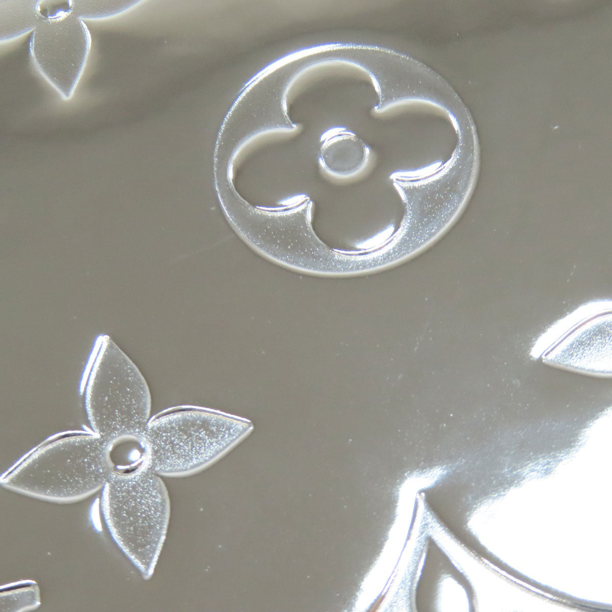 LOUIS VUITTON M83543 Zippy Wallet Miroir Long wallet (with coin pocket) Monogram / Miroir Ladies [Used]