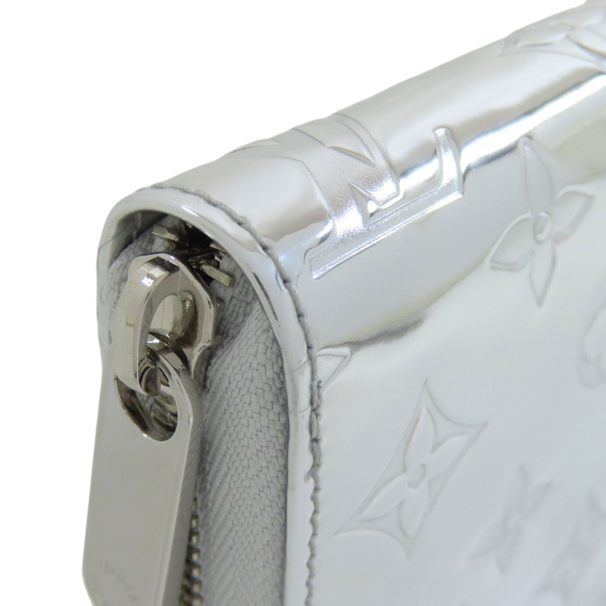 LOUIS VUITTON M83543 Zippy Wallet Miroir Long wallet (with coin pocket) Monogram / Miroir Ladies [Used]