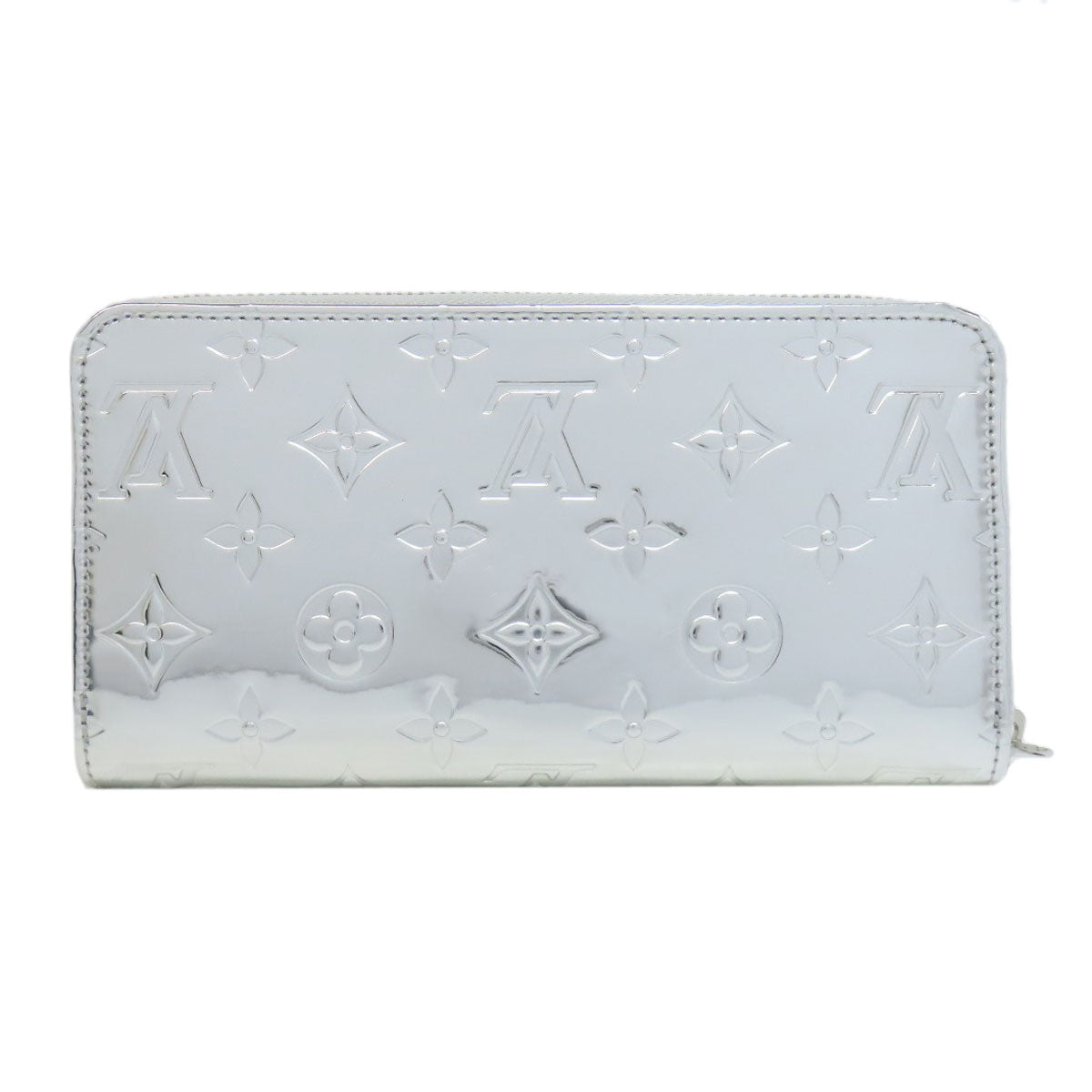 LOUIS VUITTON M83543 Zippy Wallet Miroir Long wallet (with coin pocket) Monogram / Miroir Ladies [Used]