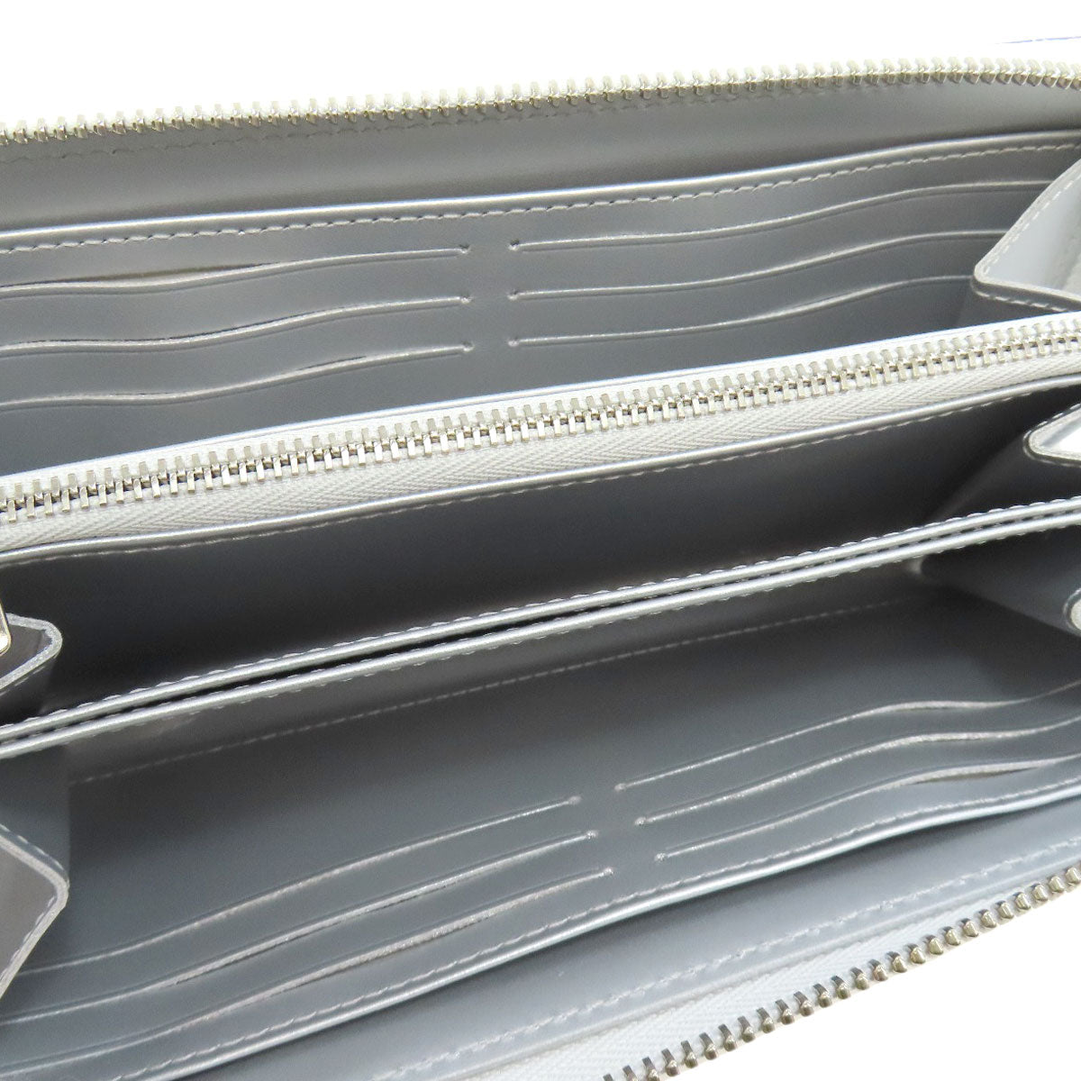 LOUIS VUITTON M83543 Zippy Wallet Miroir Long wallet (with coin pocket) Monogram / Miroir Ladies [Used]