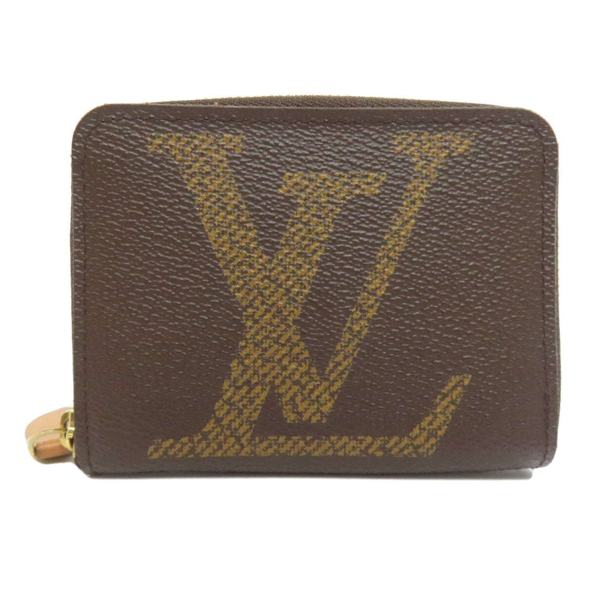 LOUIS VUITTON M67690 Zippy coin purse coin purse Giant Monogram canvas Ladies [Used]