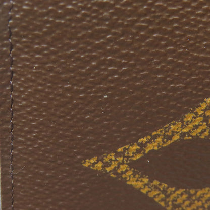 LOUIS VUITTON M67690 Zippy coin purse coin purse Giant Monogram canvas Ladies [Used]