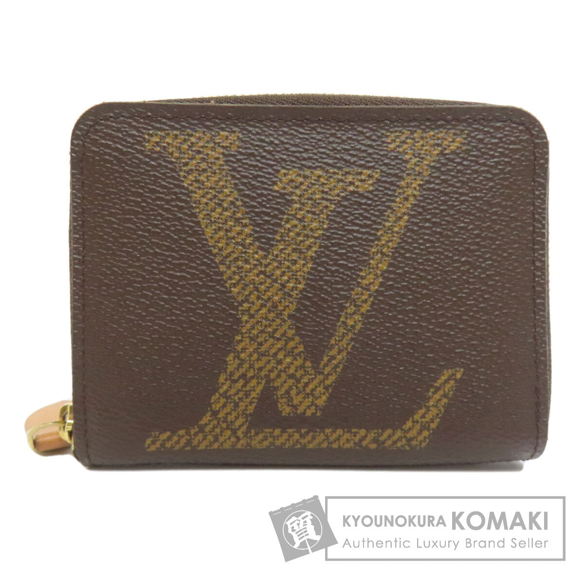 LOUIS VUITTON M67690 Zippy coin purse coin purse Giant Monogram canvas Ladies [Used]