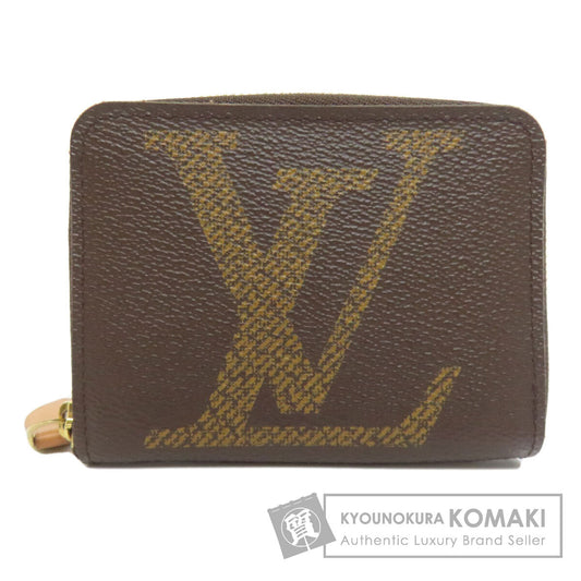 LOUIS VUITTON M67690 Zippy coin purse coin purse Giant Monogram canvas Ladies [Used]