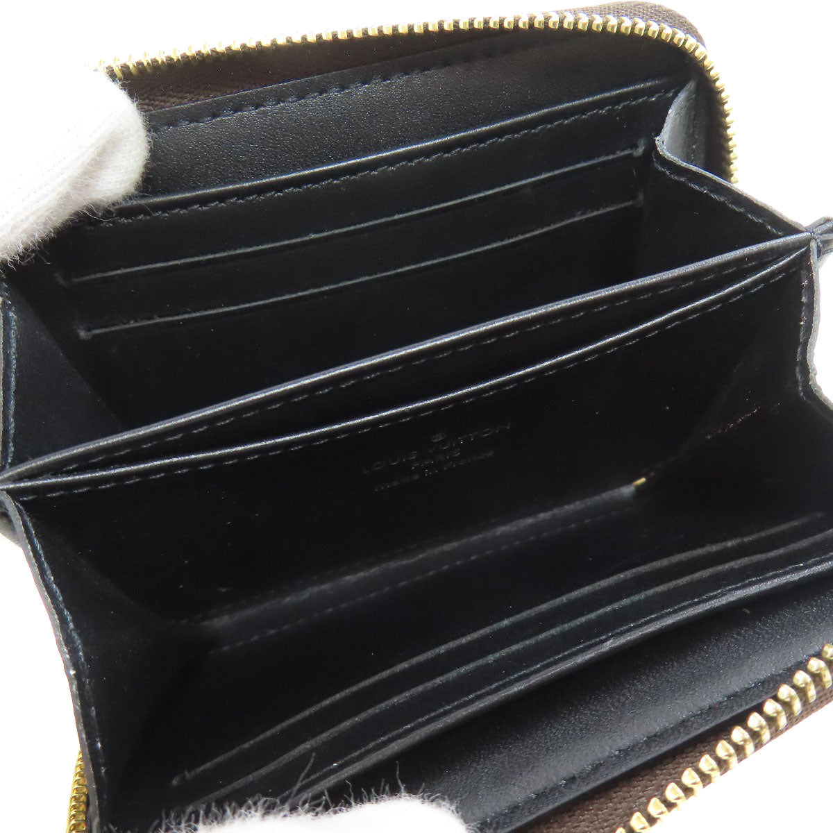 LOUIS VUITTON M67690 Zippy coin purse coin purse Giant Monogram canvas Ladies [Used]