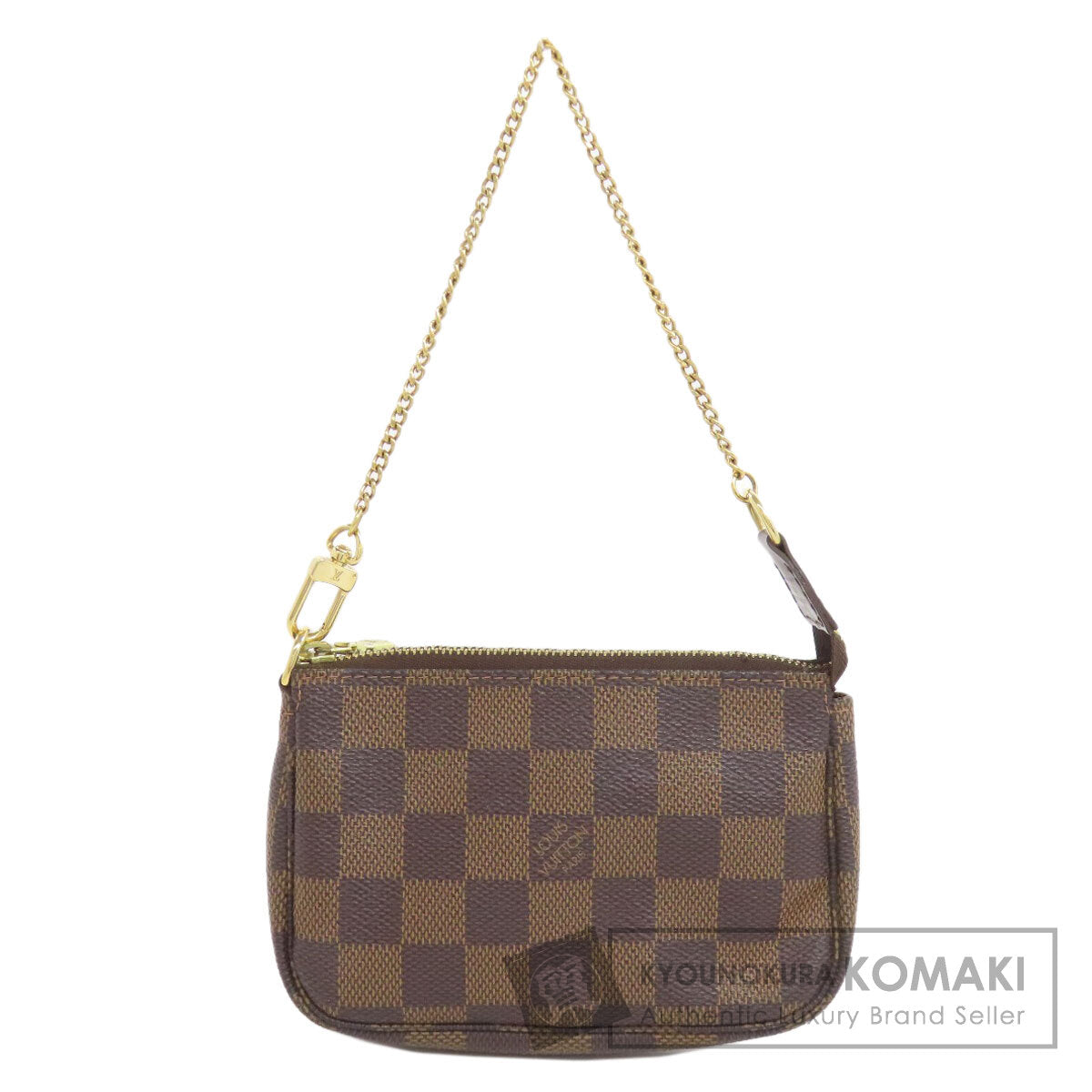 LOUIS VUITTON N58009 Mini Pochette Accessoires Accessory pouch Damier canvas Ladies [Used]