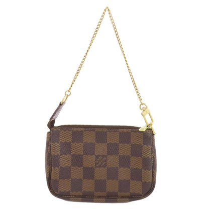 LOUIS VUITTON N58009 Mini Pochette Accessoires Accessory pouch Damier canvas Ladies [Used]