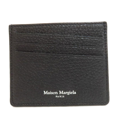 MaisonMargiela logo Card Case Leather Ladies [Used]