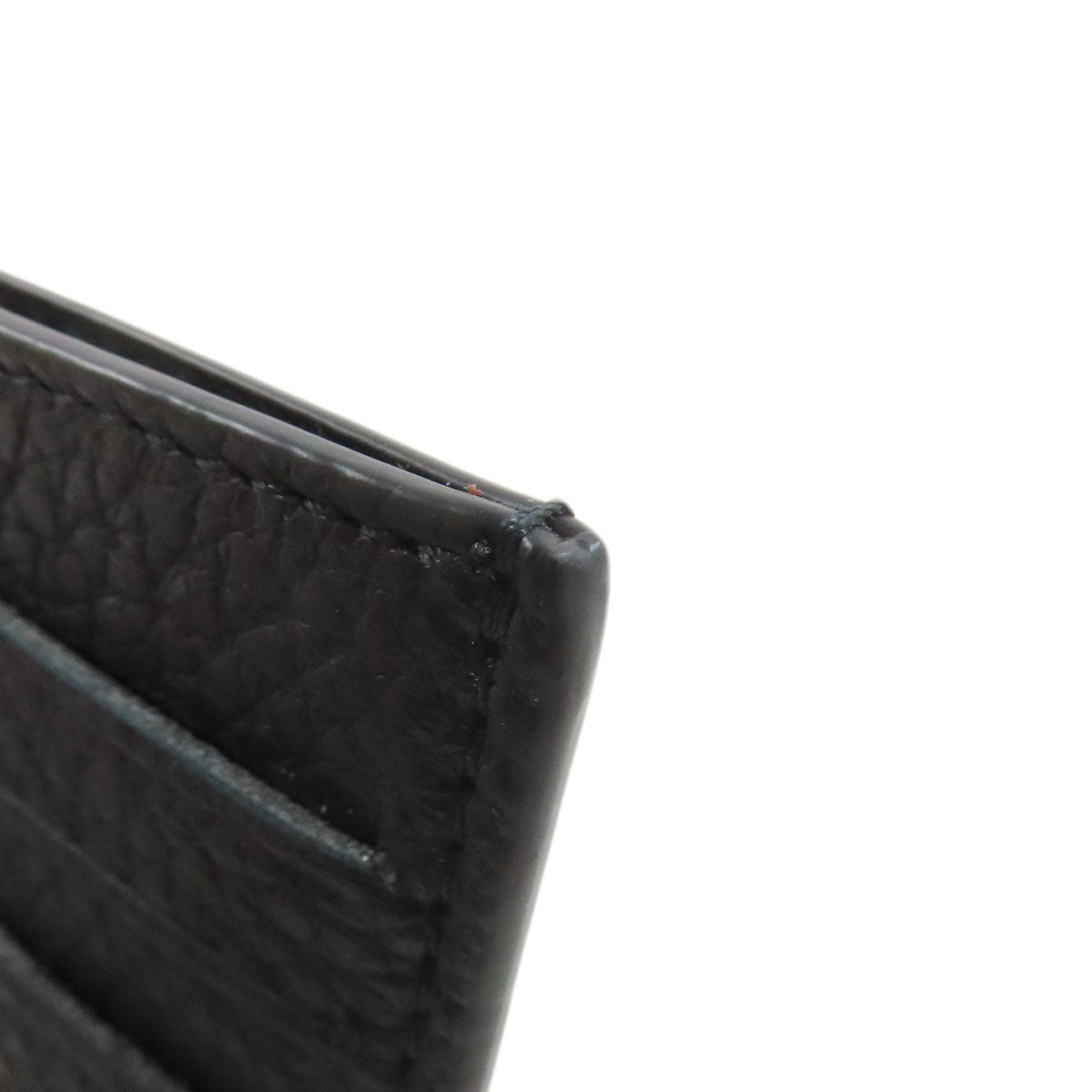 MaisonMargiela logo Card Case Leather Ladies [Used]