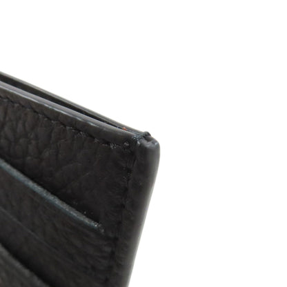MaisonMargiela logo Card Case Leather Ladies [Used]