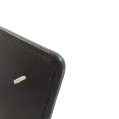 MaisonMargiela logo Card Case Leather Ladies [Used]