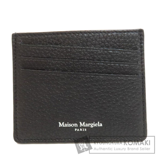 MaisonMargiela logo Card Case Leather Ladies [Used]