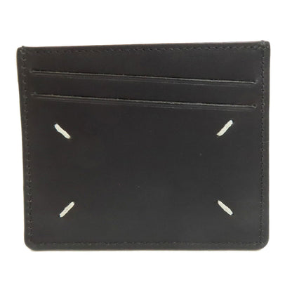 MaisonMargiela logo Card Case Leather Ladies [Used]