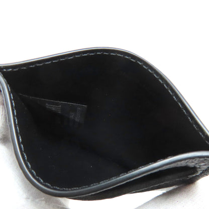 MaisonMargiela logo Card Case Leather Ladies [Used]