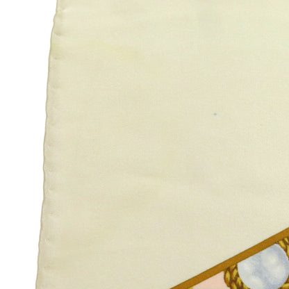 CHANEL Jewelry motif Scarf Silk Ladies [Used]