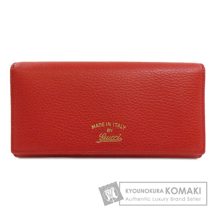 GUCCI 354498 Swing Long wallet (with coin pocket) Leather Ladies [Used]