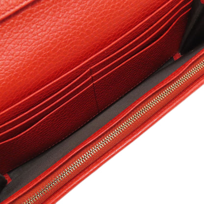 GUCCI 354498 Swing Long wallet (with coin pocket) Leather Ladies [Used]