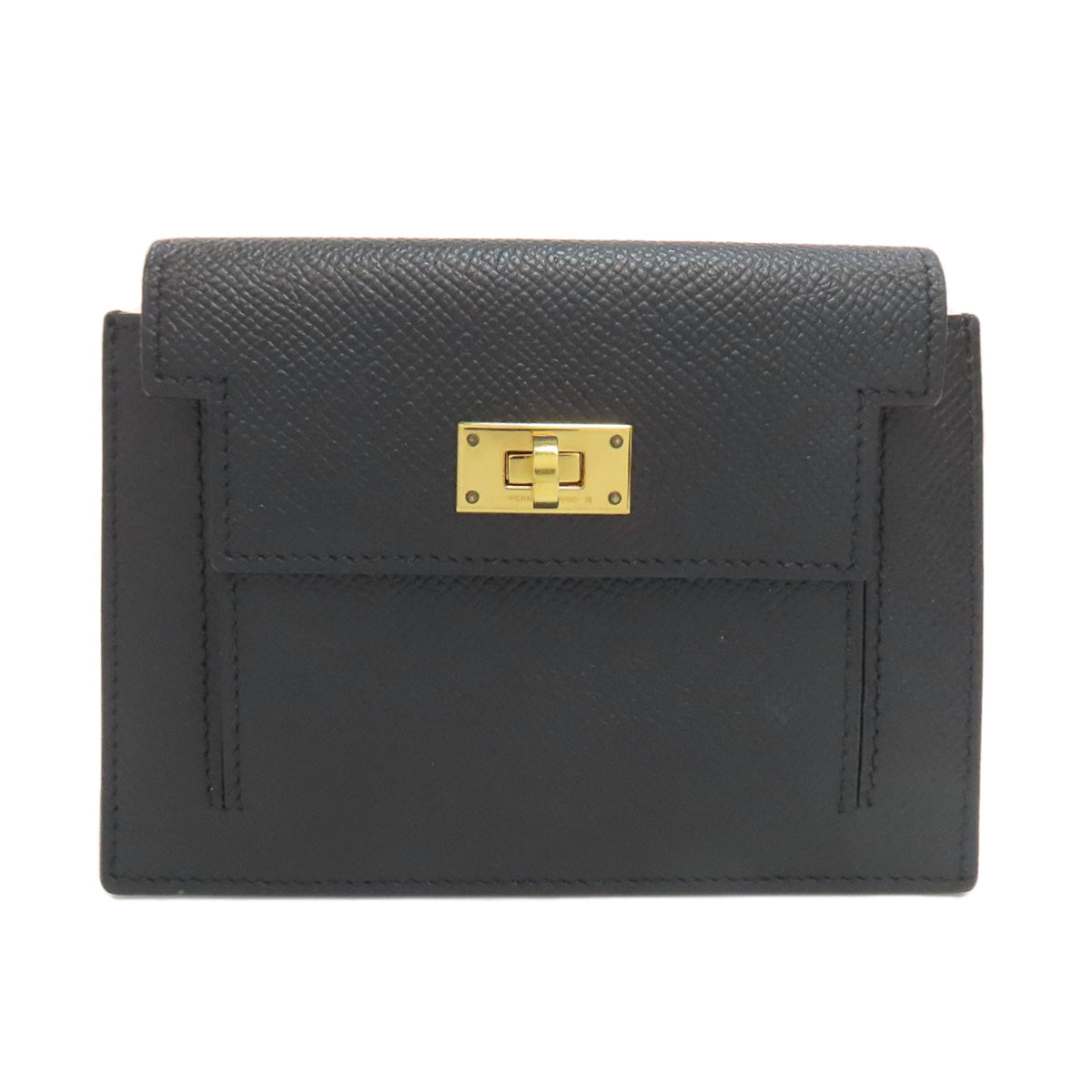 HERMES   Kelly Pocket GoldHardware coin purse  Epsom Ladies [Used]