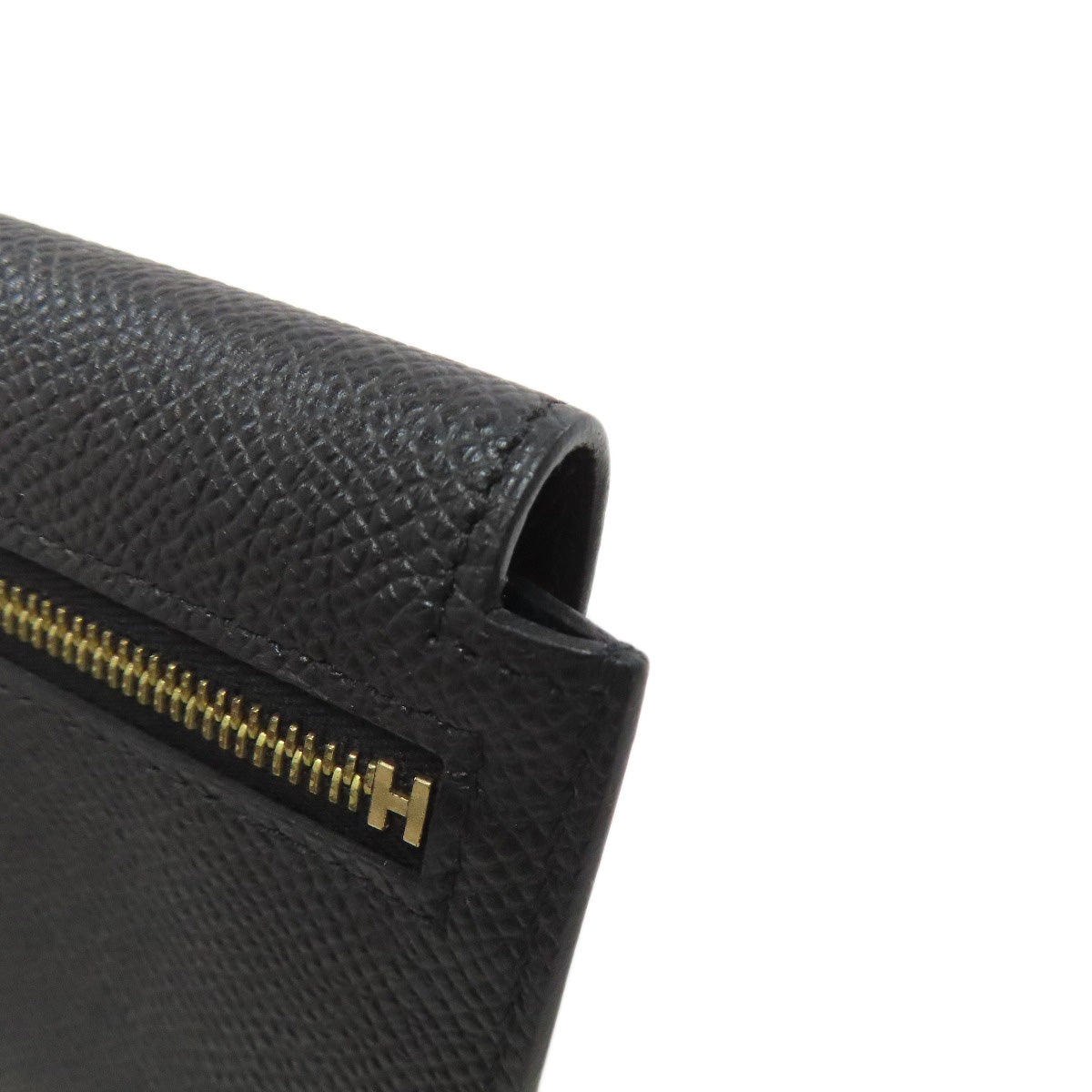 HERMES   Kelly Pocket GoldHardware coin purse  Epsom Ladies [Used]