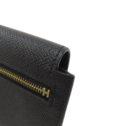 HERMES   Kelly Pocket GoldHardware coin purse  Epsom Ladies [Used]
