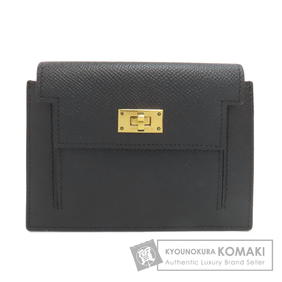HERMES   Kelly Pocket GoldHardware coin purse  Epsom Ladies [Used]