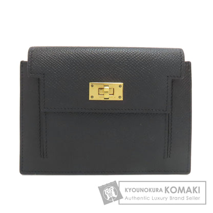 HERMES   Kelly Pocket GoldHardware coin purse  Epsom Ladies [Used]