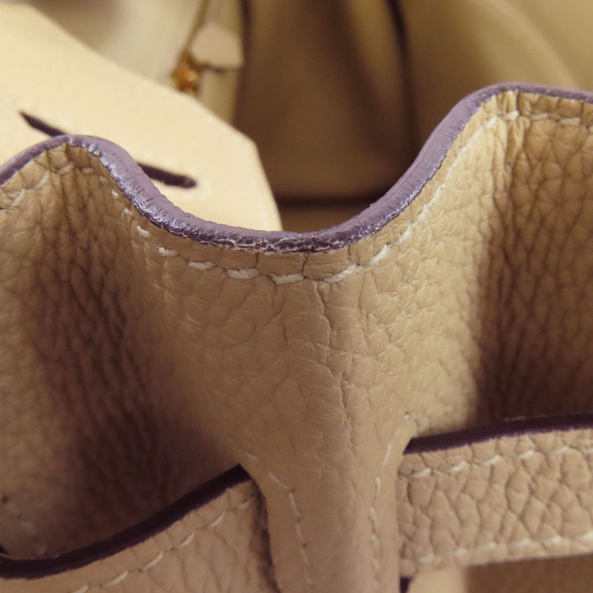 HERMES Birkin 30 Trench GoldHardware Handbag Taurillon Clemence Ladies [Used]