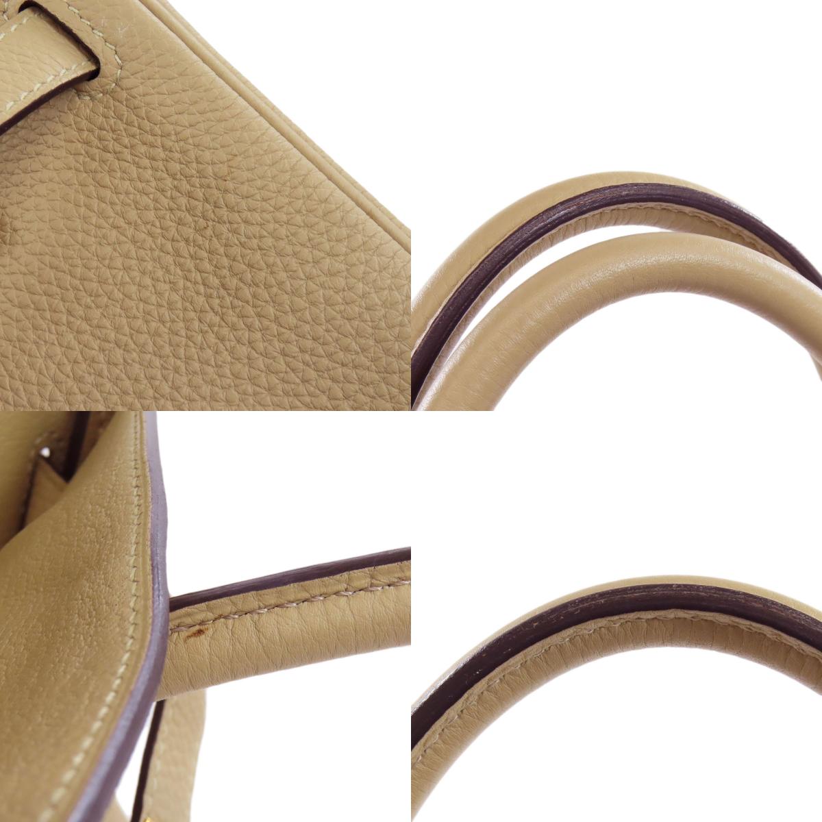 HERMES Birkin 30 Trench GoldHardware Handbag Taurillon Clemence Ladies [Used]