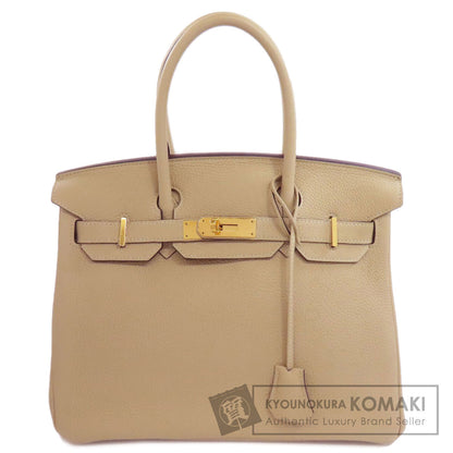 HERMES Birkin 30 Trench GoldHardware Handbag Taurillon Clemence Ladies [Used]