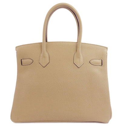 HERMES Birkin 30 Trench GoldHardware Handbag Taurillon Clemence Ladies [Used]