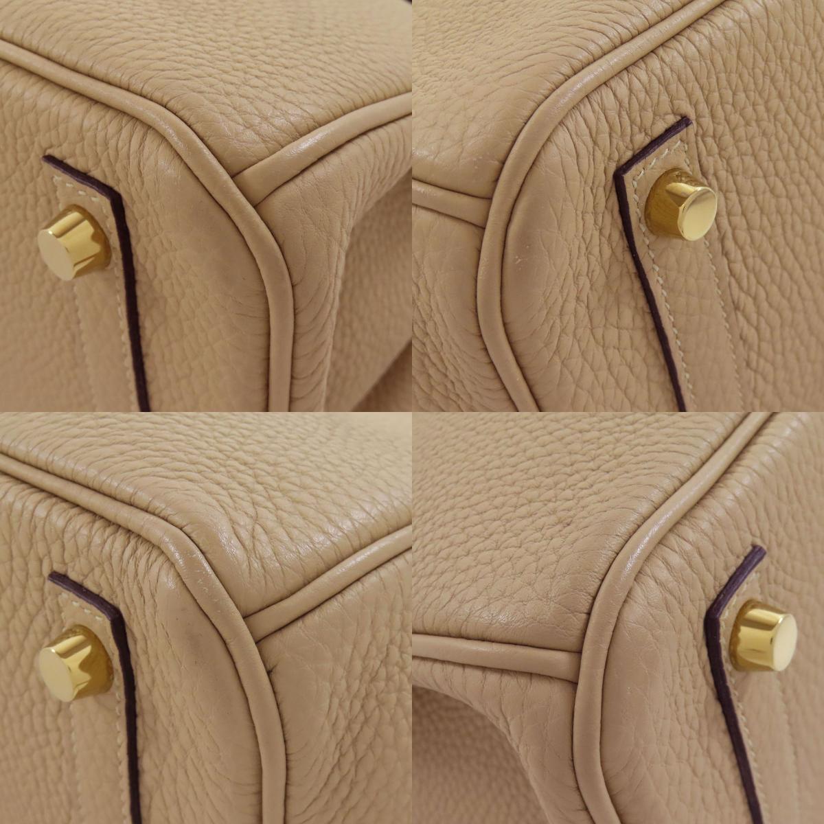 HERMES Birkin 30 Trench GoldHardware Handbag Taurillon Clemence Ladies [Used]