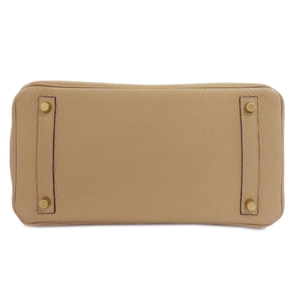 HERMES Birkin 30 Trench GoldHardware Handbag Taurillon Clemence Ladies [Used]