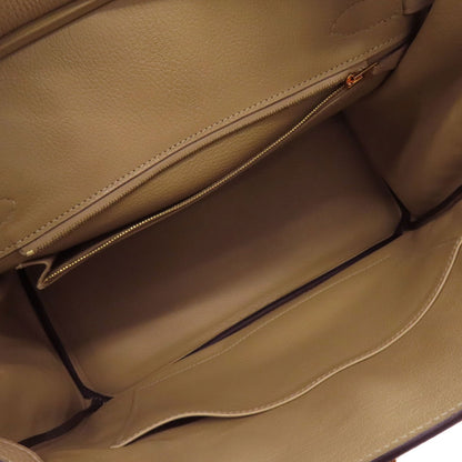 HERMES Birkin 30 Trench GoldHardware Handbag Taurillon Clemence Ladies [Used]