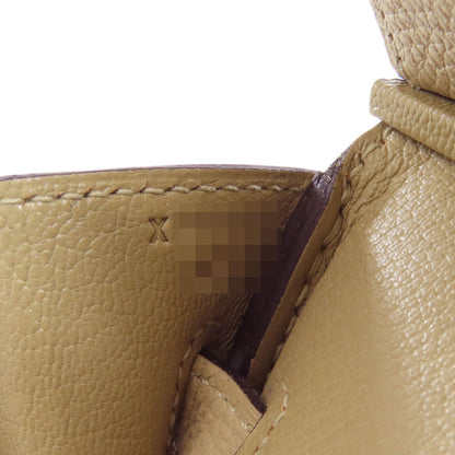 HERMES Birkin 30 Trench GoldHardware Handbag Taurillon Clemence Ladies [Used]