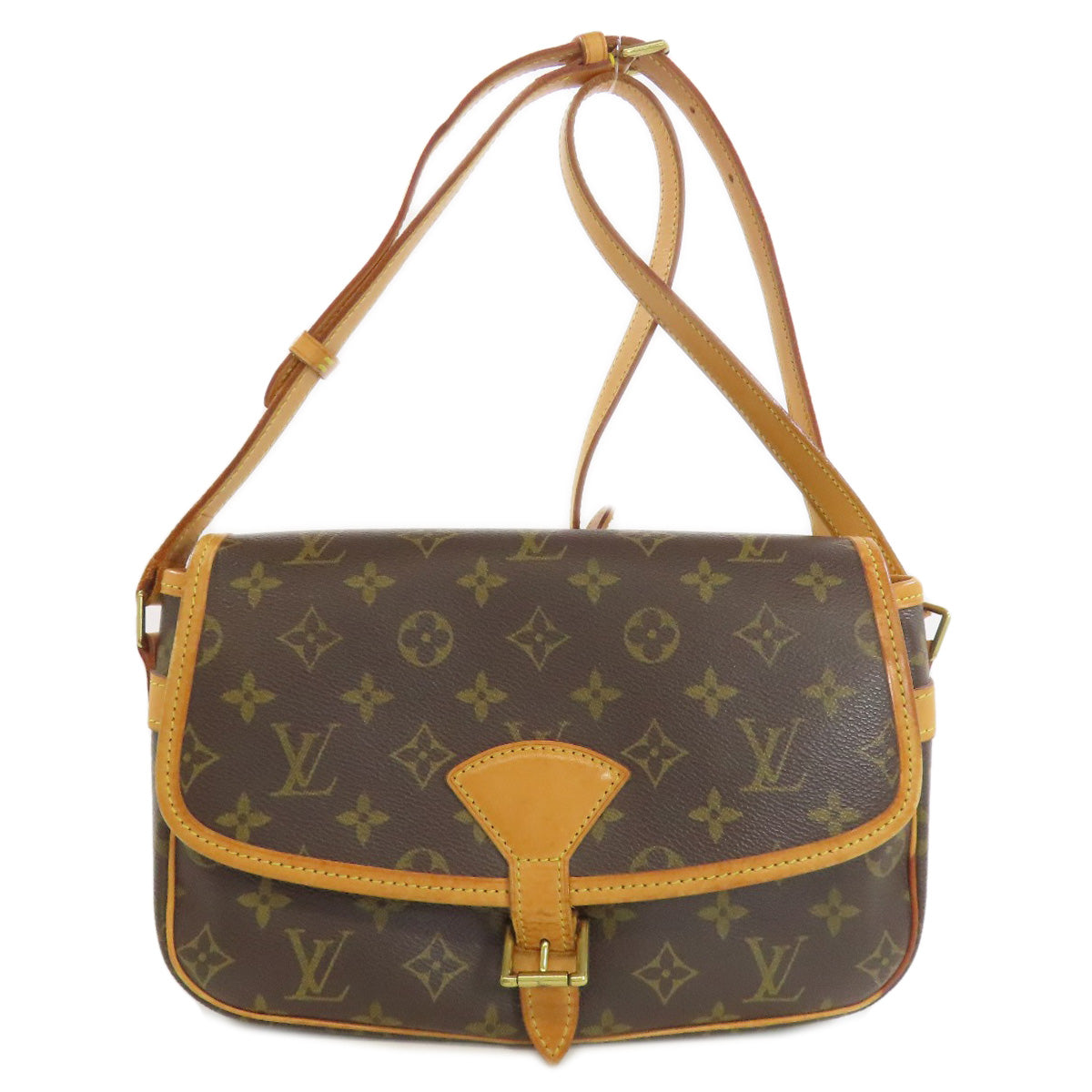 LOUIS VUITTON M42250 Sologne Shoulder Bag Monogram canvas Ladies [Used]