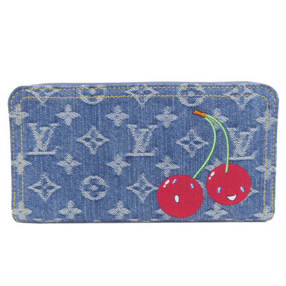 LOUIS VUITTON  M23161 LVxTM Zippy Wallet Long wallet (with coin pocket)  Denim Ladies [Used]