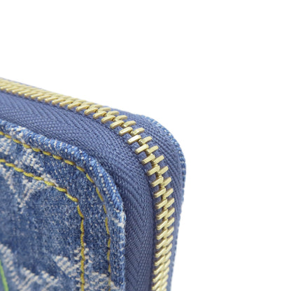 LOUIS VUITTON  M23161 LVxTM Zippy Wallet Long wallet (with coin pocket)  Denim Ladies [Used]