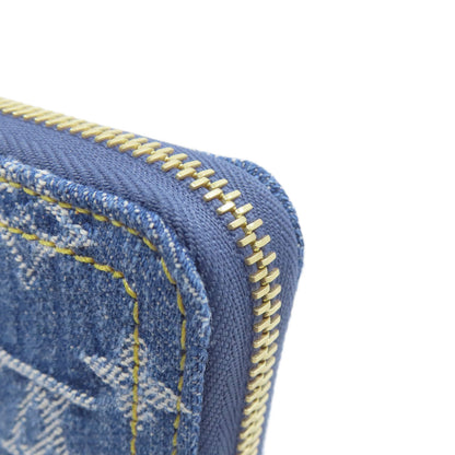 LOUIS VUITTON  M23161 LVxTM Zippy Wallet Long wallet (with coin pocket)  Denim Ladies [Used]