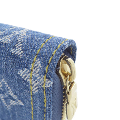 LOUIS VUITTON  M23161 LVxTM Zippy Wallet Long wallet (with coin pocket)  Denim Ladies [Used]