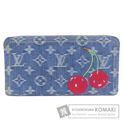 LOUIS VUITTON  M23161 LVxTM Zippy Wallet Long wallet (with coin pocket)  Denim Ladies [Used]