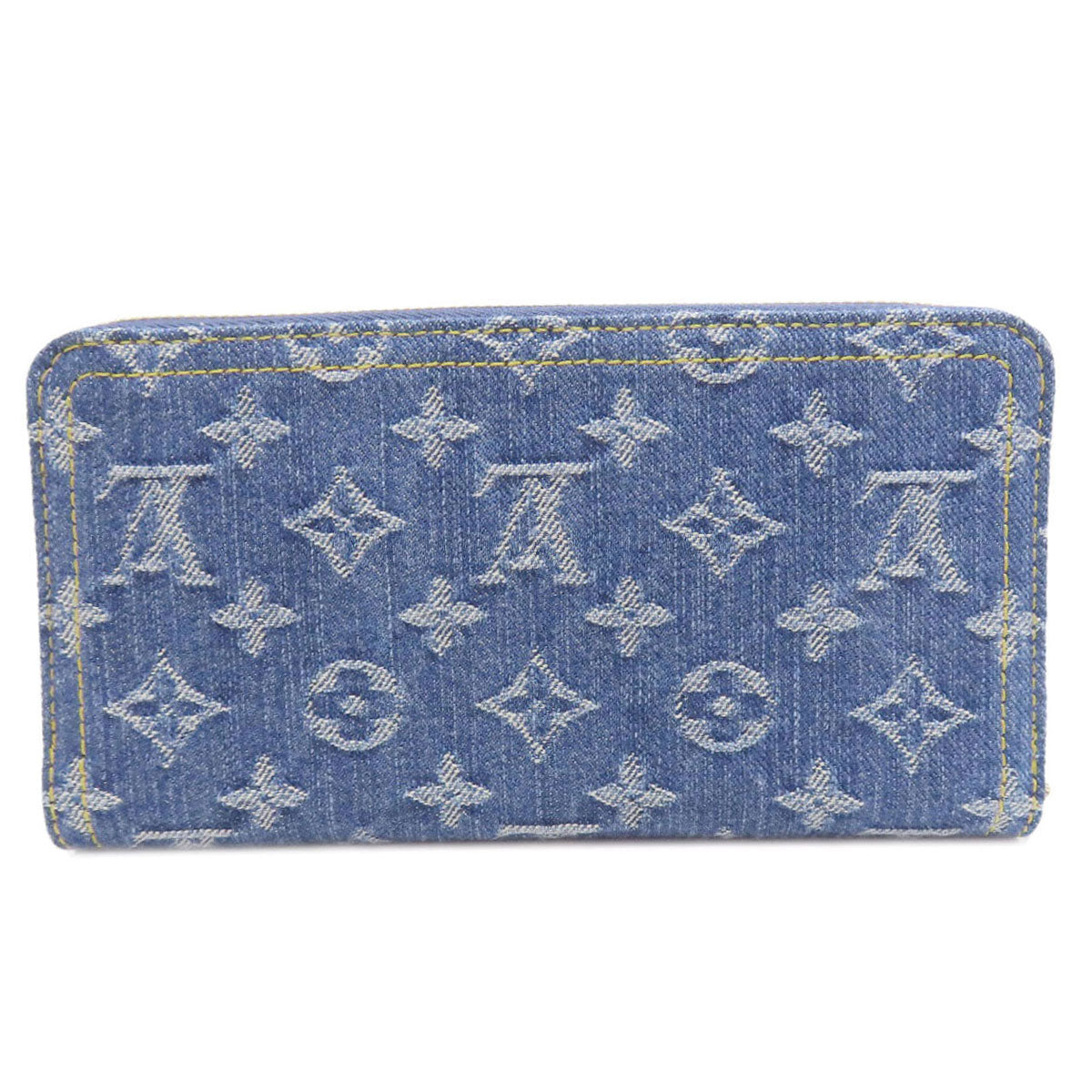 LOUIS VUITTON  M23161 LVxTM Zippy Wallet Long wallet (with coin pocket)  Denim Ladies [Used]