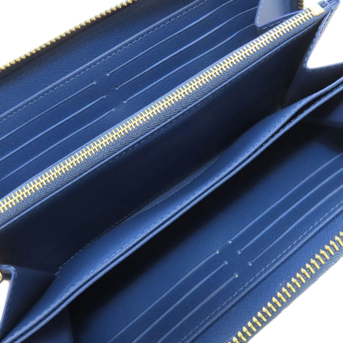 LOUIS VUITTON  M23161 LVxTM Zippy Wallet Long wallet (with coin pocket)  Denim Ladies [Used]