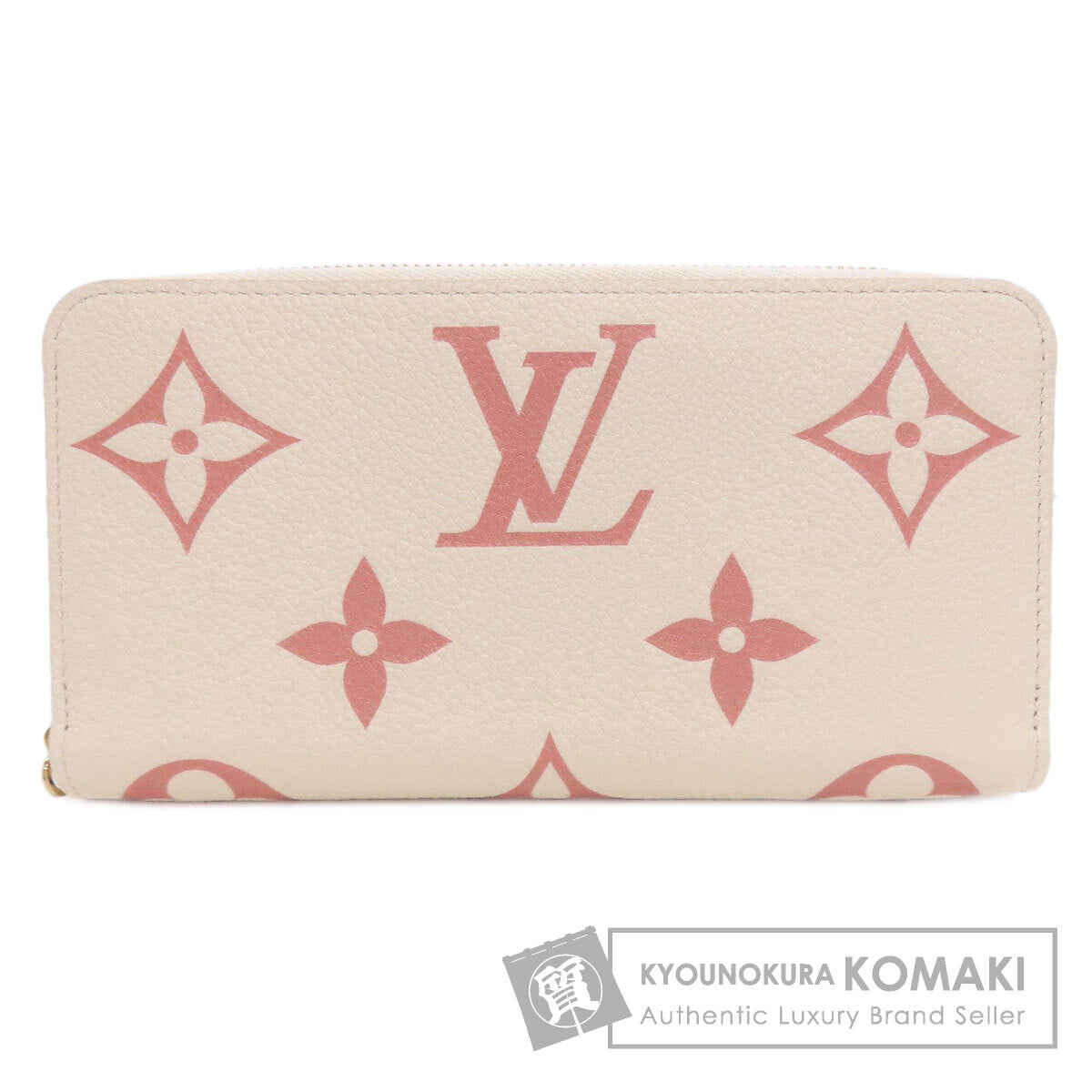 LOUIS VUITTON M81914 Zippy wallet Long wallet (with coin pocket) Empreinte Ladies [Used]