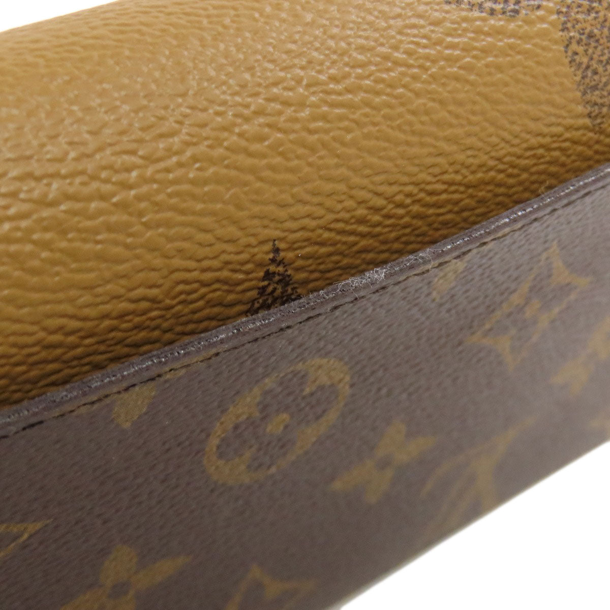 LOUIS VUITTON M80726 Portefeiulle Â· Sarah Long wallet (with coin pocket) Monogram reverse Ladies [Used]