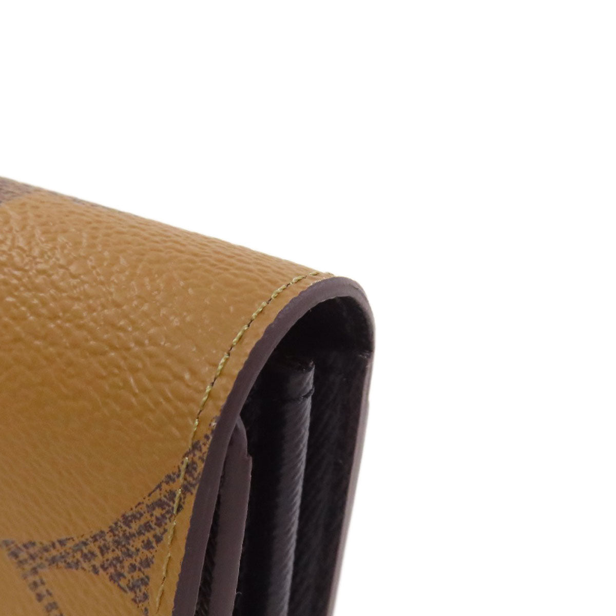 LOUIS VUITTON M80726 Portefeiulle Â· Sarah Long wallet (with coin pocket) Monogram reverse Ladies [Used]