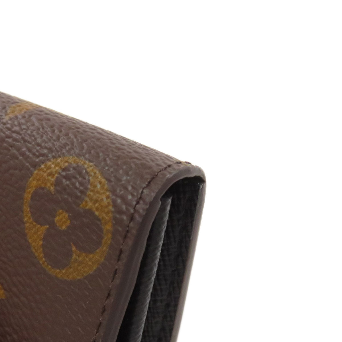 LOUIS VUITTON M80726 Portefeiulle Â· Sarah Long wallet (with coin pocket) Monogram reverse Ladies [Used]