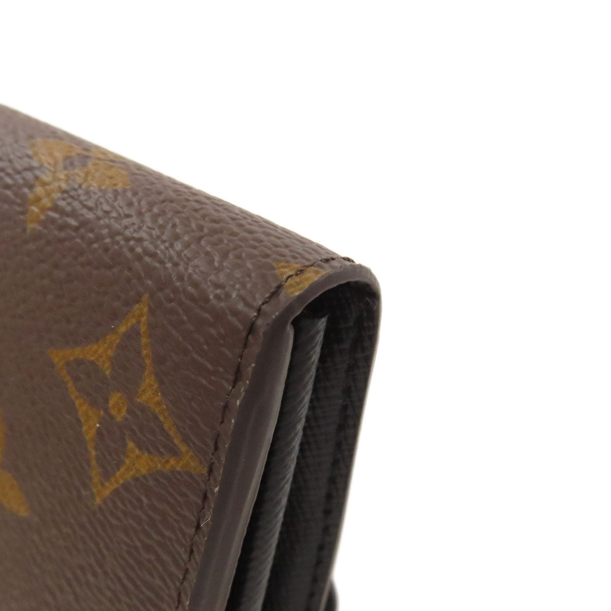 LOUIS VUITTON M80726 Portefeiulle Â· Sarah Long wallet (with coin pocket) Monogram reverse Ladies [Used]